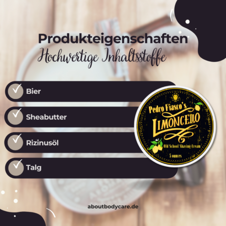 Ariana & Evans Rasierseife Pedro Fiasco's Limoncello 157ml2