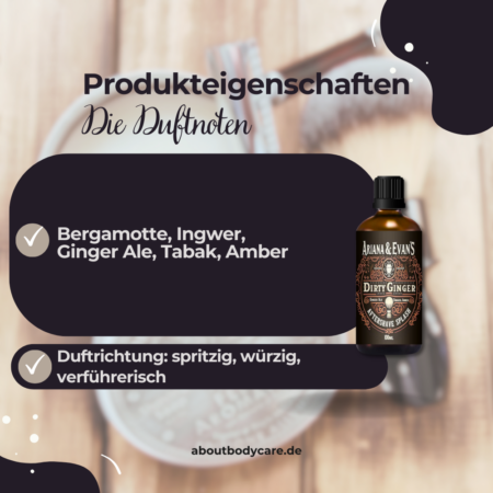 Ariana & Evans Aftershave Dirty Ginger 100ml1