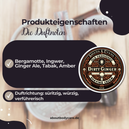 Ariana & Evans Rasierseife Dirty Ginger 157ml1