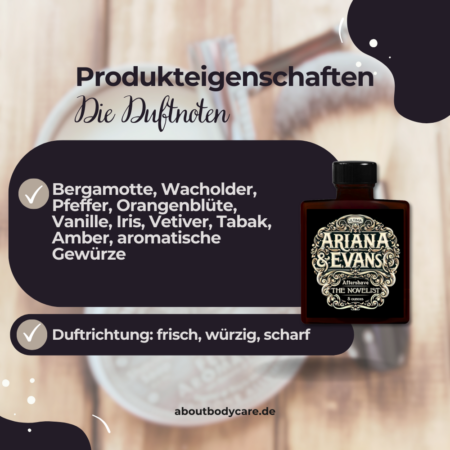 Ariana & Evans Aftershave The Novelist 148ml, Ultima Base1