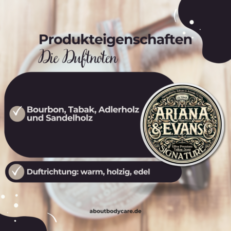 Ariana & Evans Rasierseife Signature 118ml, Ultima Base1