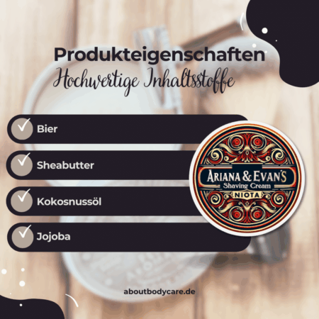 Ariana & Evans Rasierseife Niota 157ml2