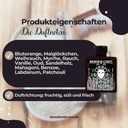 Ariana & Evans Aftershave Cathedral 118ml, Ultima Base1