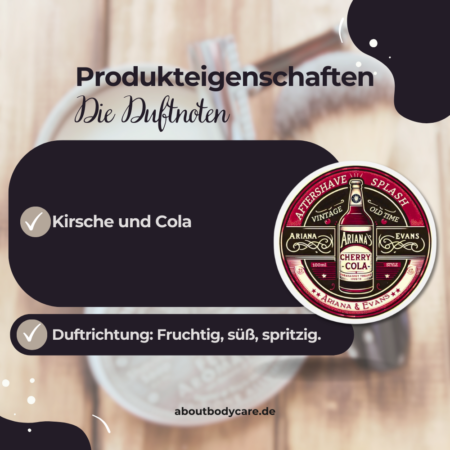 Ariana & Evans Rasierseife Cherry Cola 157ml1