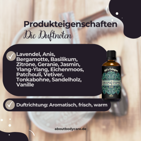 Ariana & Evans Aftershave 60's 100ml1