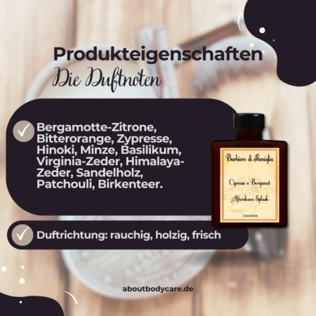 Ariana & Evans Aftershave Cipresso e Bergamot 148ml, VR2 Base1