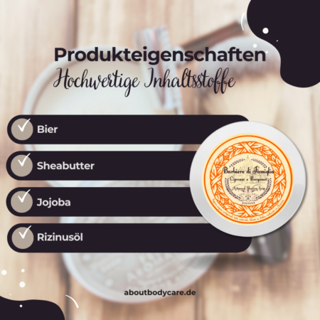 Ariana & Evans Rasierseife Cipresso e Bergamot 148ml, VR2 Base2