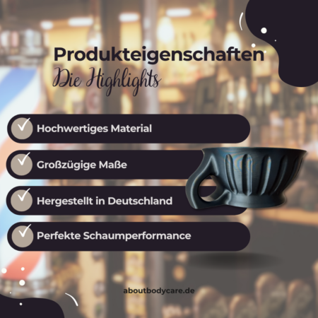 About Body Care Rasierschale Cloud Cannon P1 - Black2