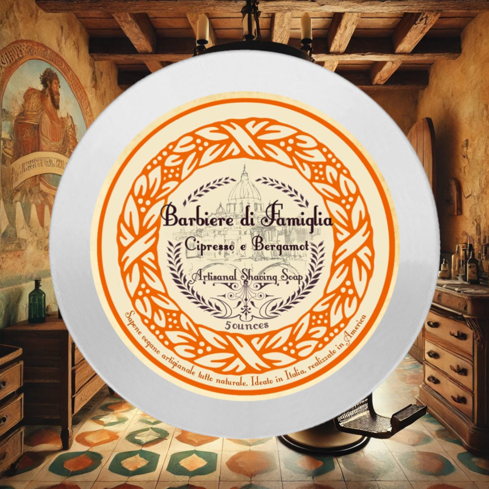 Ariana & Evans Rasierseife Cipresso e Bergamot 148ml, VR2 Base5