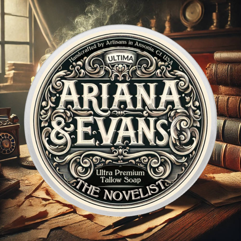 Ariana & Evans Rasierseife The Novelist 118ml, Ultima Base5