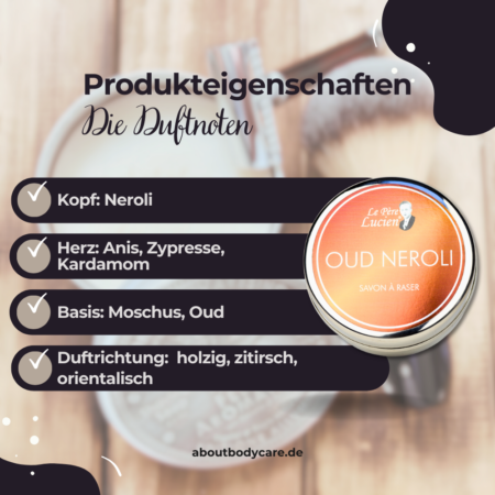 Le Père Lucien Rasierseife Oud Neroli 150g-1