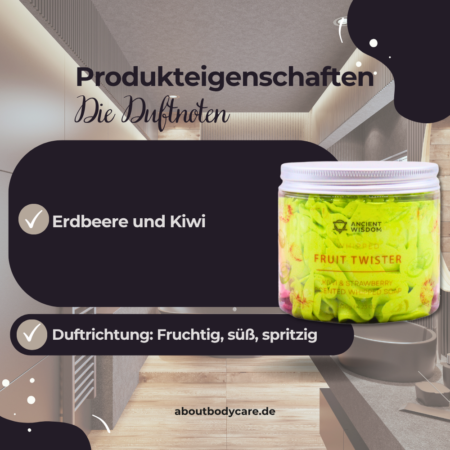 Ancient Wisdom Schlagseife Fruit Twister 120g1