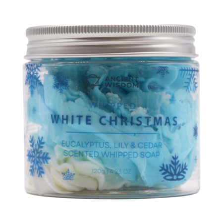 Ancient Wisdom Schlagseife White Christmas 120g