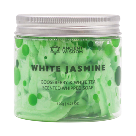 Ancient Wisdom Schlagseife White Jasmin 120g