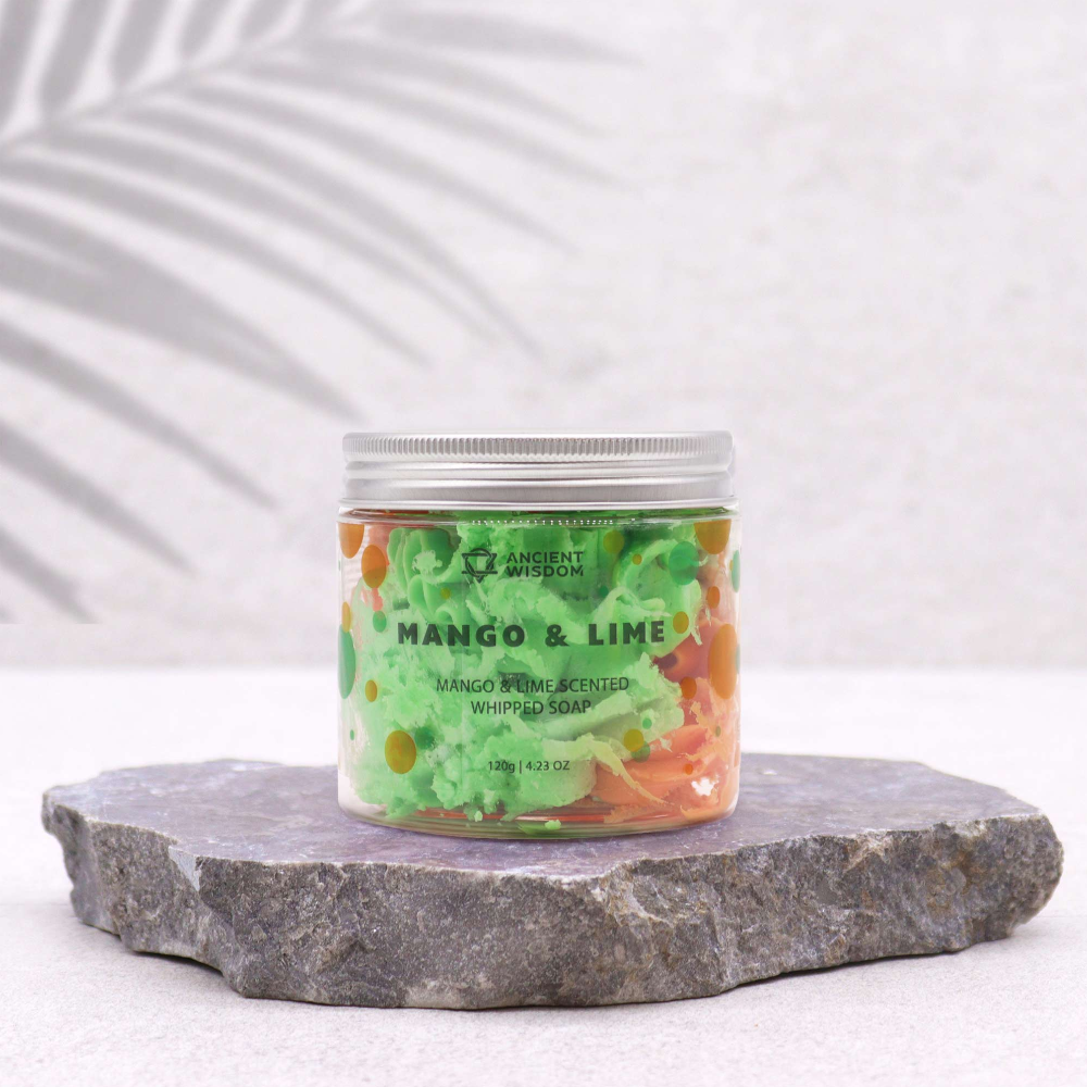Ancient Wisdom Schlagseife Mango Lime 120g4