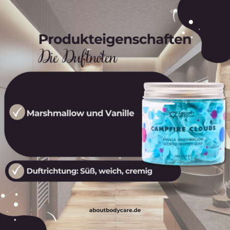 Ancient Wisdom Schlagseife Campfire Clouds 120g1