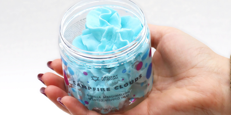 Ancient Wisdom Schlagseife Campfire Clouds 120g5