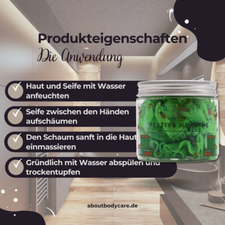 Ancient Wisdom Schlagseife Festive Morning 120g3