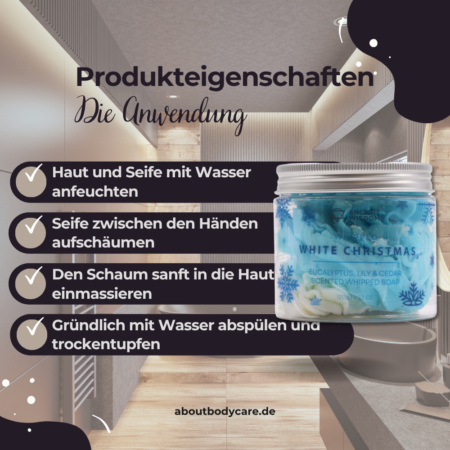 Ancient Wisdom Schlagseife White Christmas 120g3