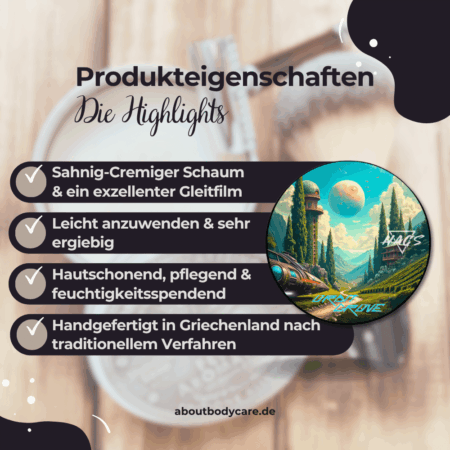 HAGS Rasierseife Orbit Grove 114g3