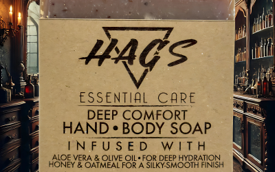 HAGS Körperseife Barberwood 115-125g7