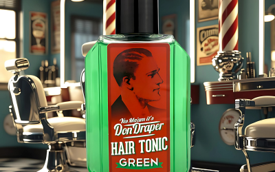 Don Draper Hair Tonic Green Travelsize 100ml5