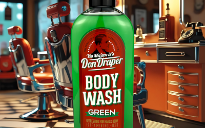 Don Draper Body Wash Green 250ml6