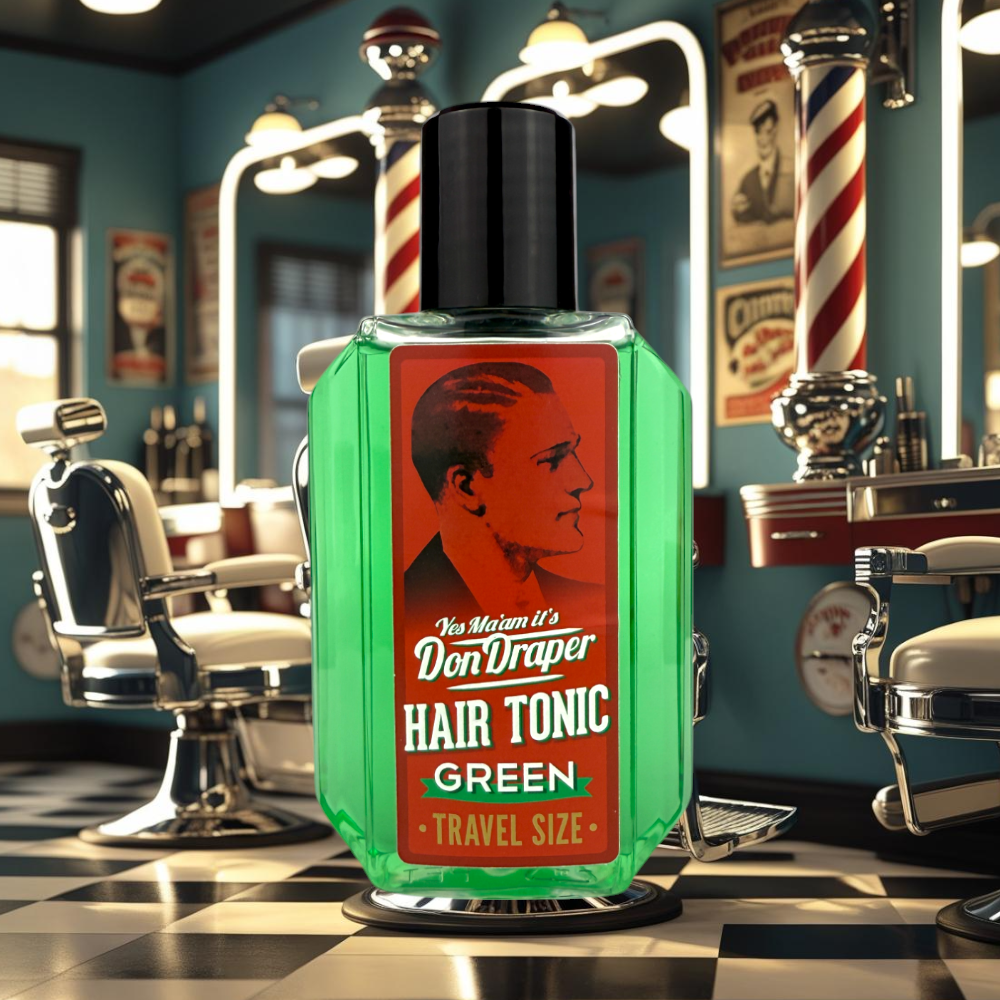 Don Draper Hair Tonic Green Travelsize 100ml3