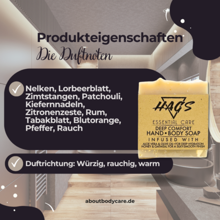 HAGS Körperseife Isla Muerta 115-125g1