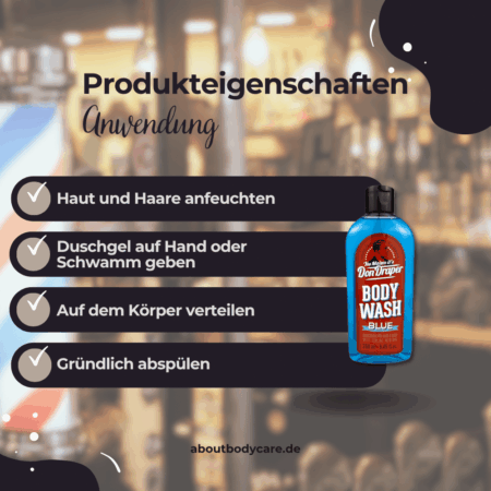 Don Draper Body Wash Blue 250ml2