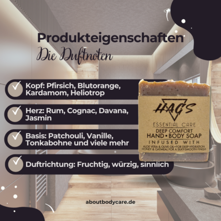 HAGS Körperseife The Awakening 115-125g1