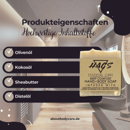 HAGS Körperseife Cha Nova 115-125g2