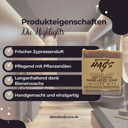 HAGS Körperseife Orbit Grove 115-125g3