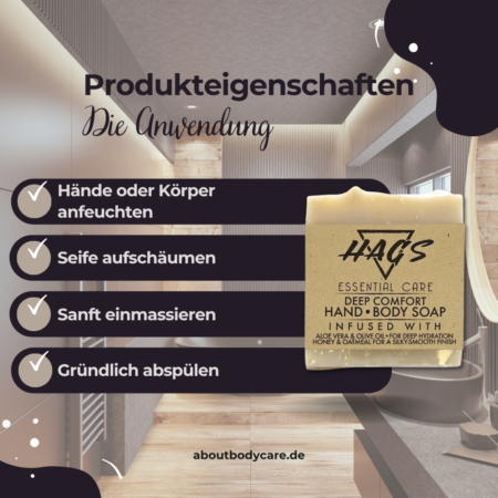 HAGS Körperseife Neutral 115-125g2