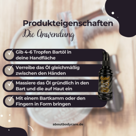 Gabri Professional Bartöl Collagen 75ml3