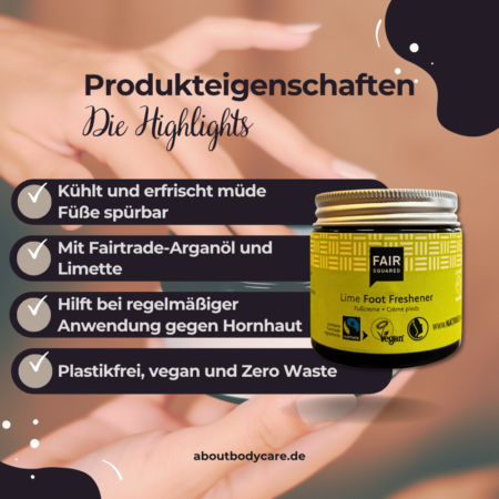 FAIR SQUARED Foot Freshener Lime 50ml1