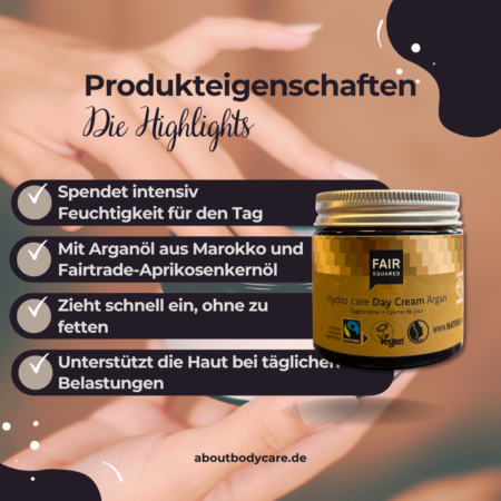 FAIR SQUARED Day Cream Argan Hydro Care 50ml1