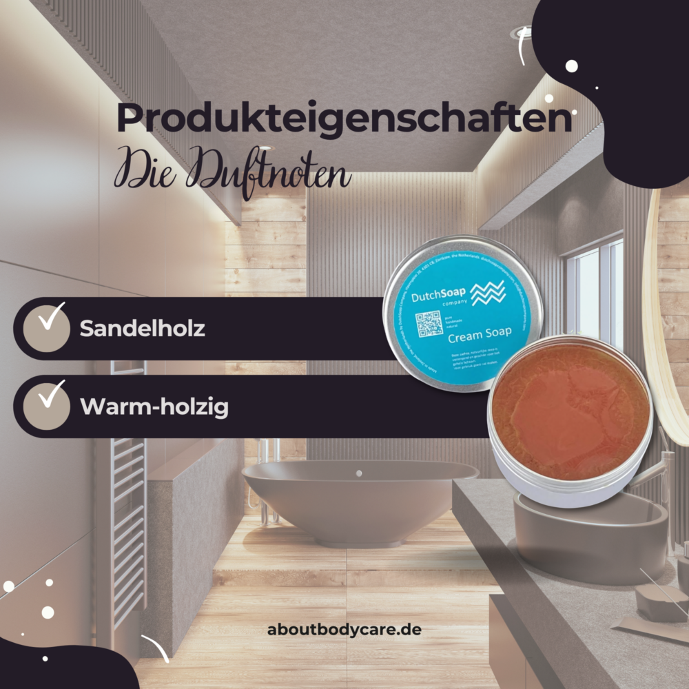 Dutch Soap Company Cream Soap Sandelholz 100g1