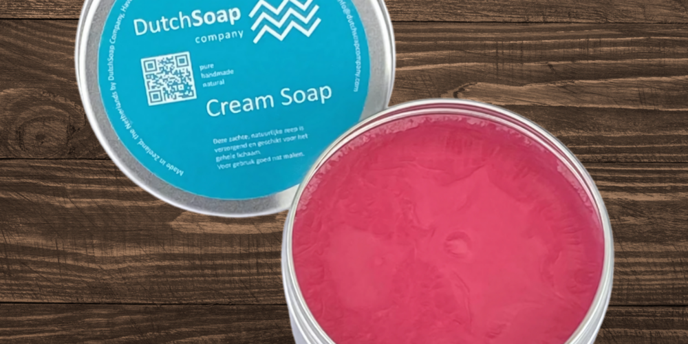 Dutch Soap Company Cream Soap Wild Rose 100g5