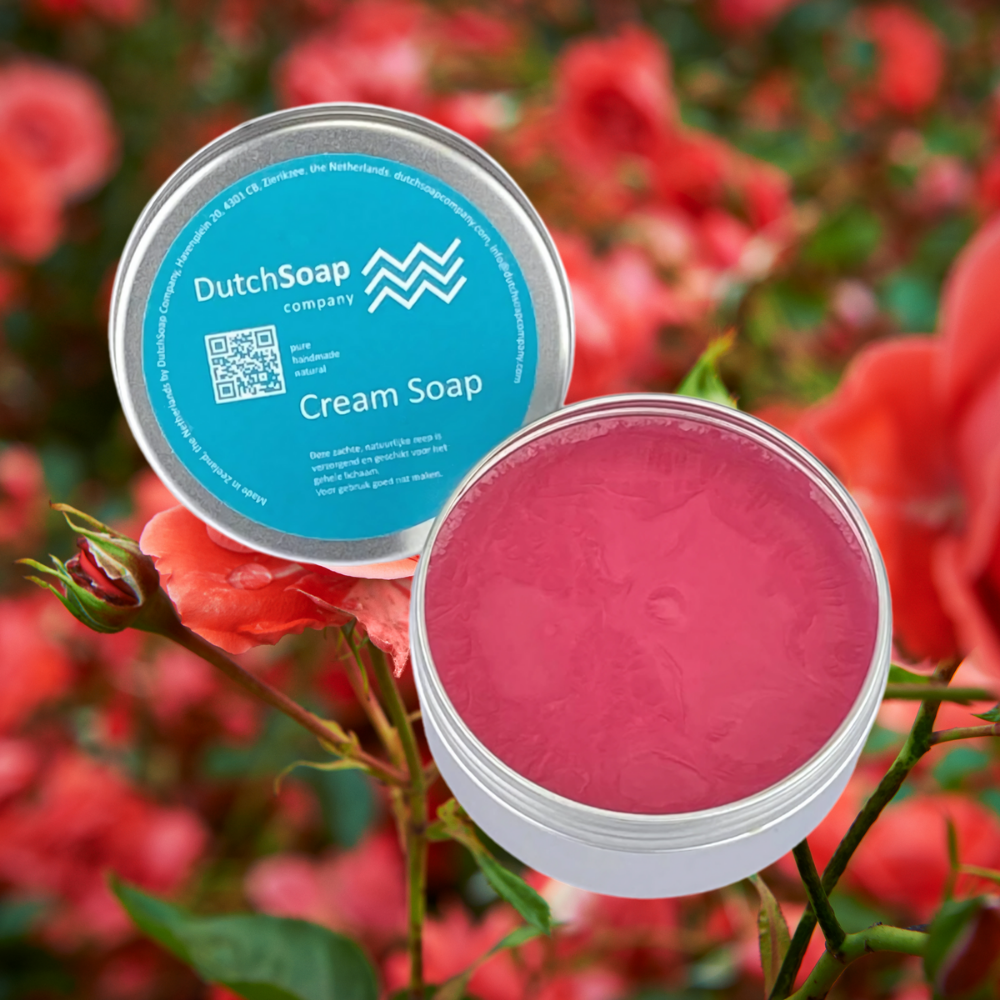 Dutch Soap Company Cream Soap Wild Rose 100g4