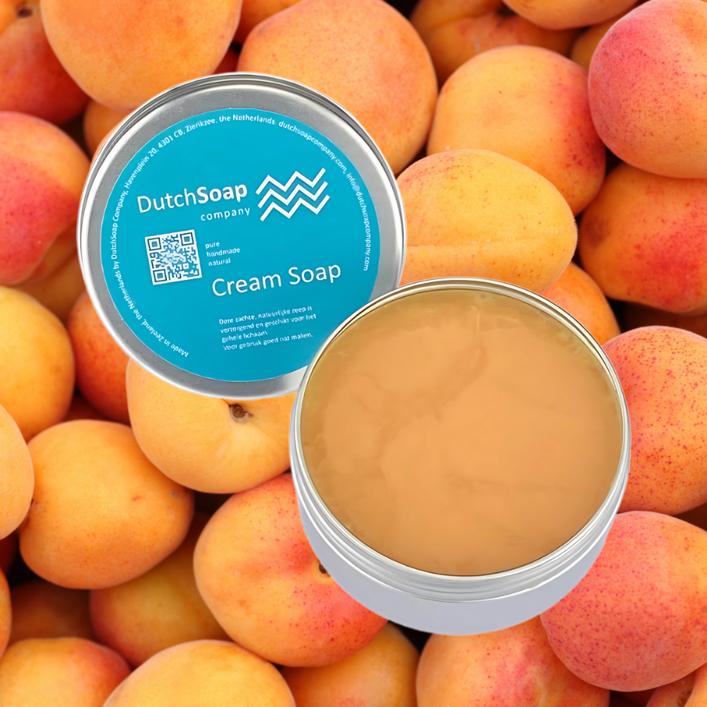 Dutch Soap Company Cream Soap Aprikose 100g4