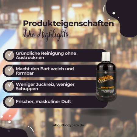 Suavecito Bartshampoo 237ml1