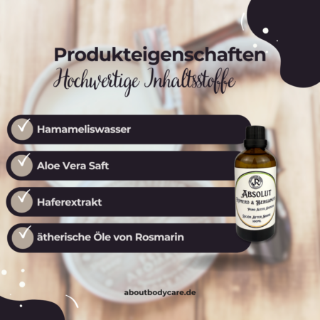 Los Jabones De Joserra Aftershave Absolut Romero und Bergamota 100ml3