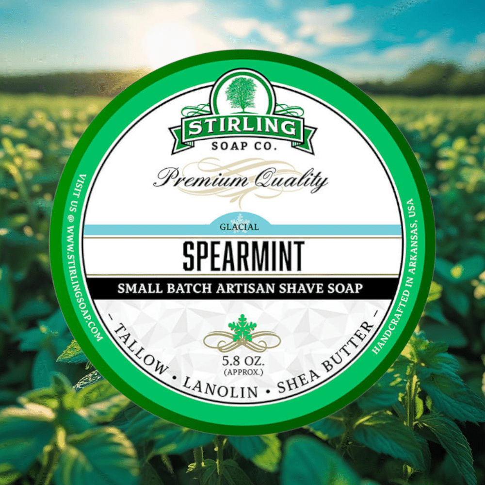 Stirling Rasierseife Spearmint 170ml_1