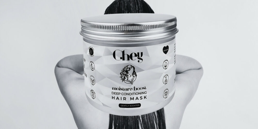 Chey Moisture Boost Hair Mask 200ml, für trockenes & strapaziertes Haar, Leicht beduftet5