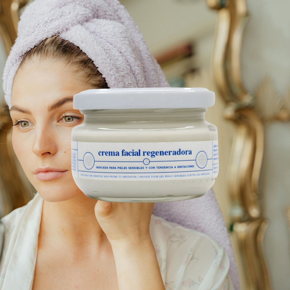 Jabonalia Gesichtscreme Aloe Vera und Ringelblume Block Highlights