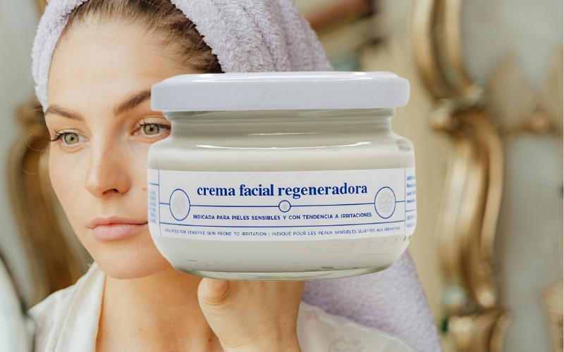 Jabonalia Gesichtscreme Aloe Vera und Ringelblume finaler Block