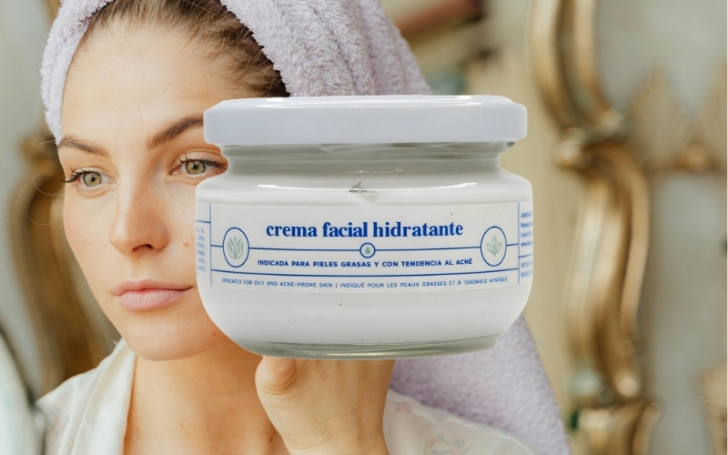 Jabonalia Gesichtscreme Aloe Vera und Teebaum Block 4