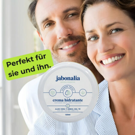 Jabonalia Gesichtscreme Aloe Vera und Teebaum Vorteile 2