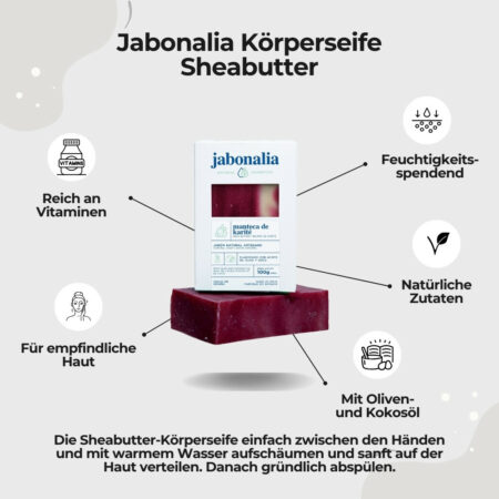 Jabonalia Körperseife Sheabutter 100g2